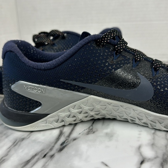 Nike Metcon 4 metallic blue women size 10 sneaker cross fit trainer shoe - Picture 7 of 13